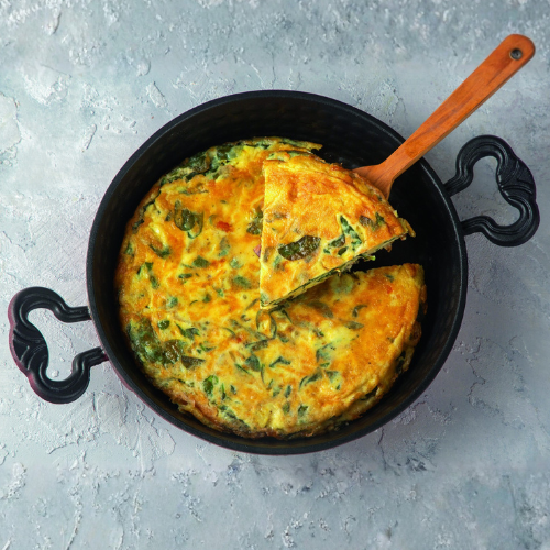 Sebzeli Omlet